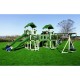 Swing Kingdom RL-1 Adventure Deluxe Tower Vinyl Swing Set  - 4 Color Options - rl1-adventure-swing-set-ag.jpg